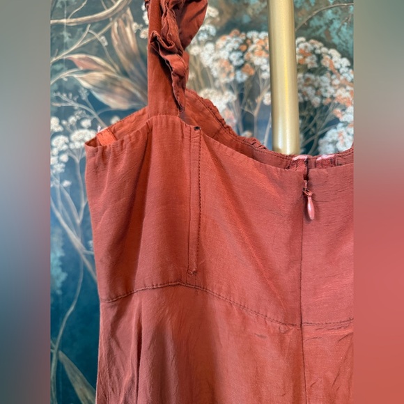 Farm Rio Ruffle Strap Maxi Dress - Picture 8 of 8